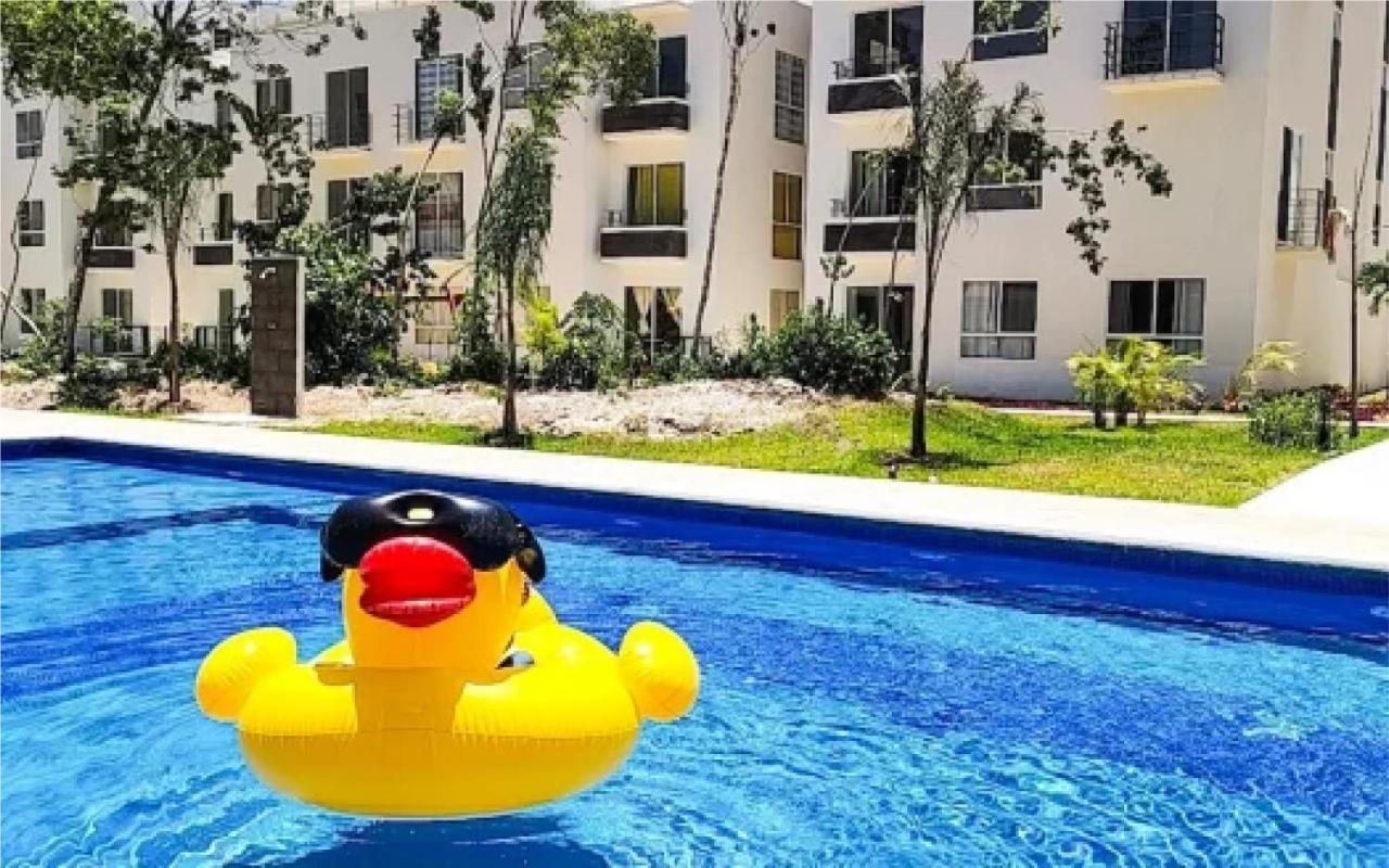 Caribe Turquesa, Departamento Completo, Playa Del Carmen Lejlighed Eksteriør billede